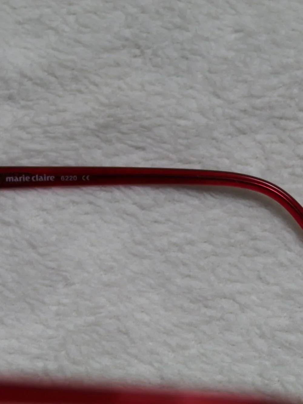 Marie Claire Stripe Red 6220 Eyeglasses 53-16-142 - FRAMES ONLY